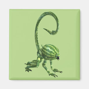 Imán Alien de Funny Green Watermelon