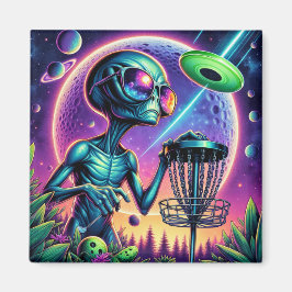 Imán Alien Disk Golf