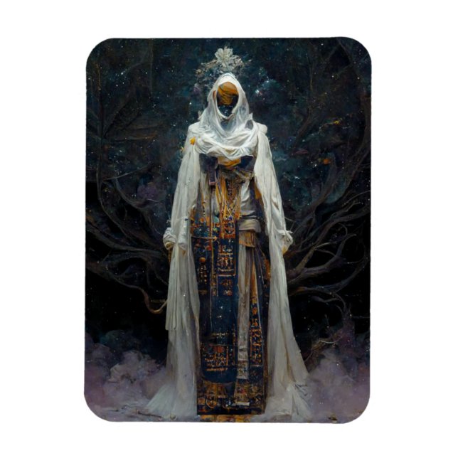 Imán Alien Fae Fantasy Sci-Fi (Vertical)