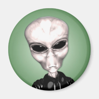 Imán Alien Gray Magnet
