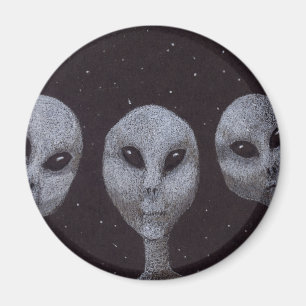 Imán Alien Grays
