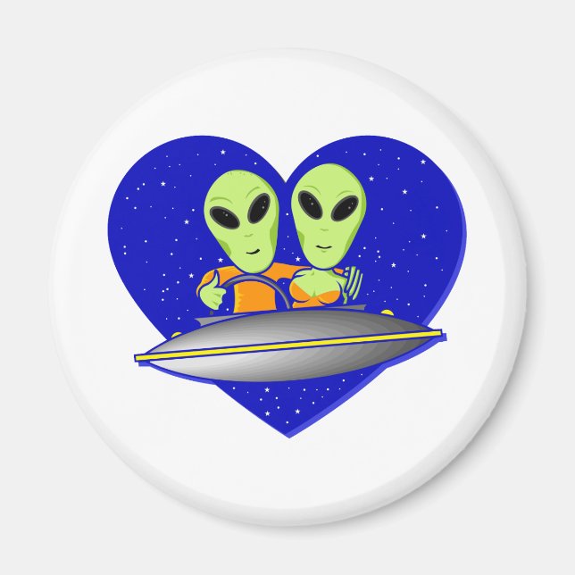 Imán Alien Love (Frente)