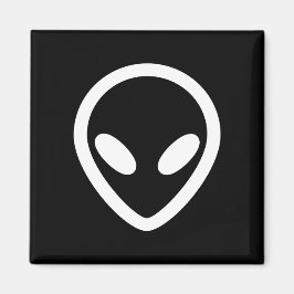 Imán Alien minimalista te está vigilando