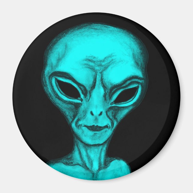 Imán Alien, quiero creer (Frente)