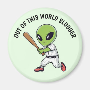 Imán Alienígena de béisbol
