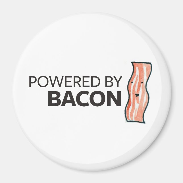 Imán Alimentado por Bacon (Frente)