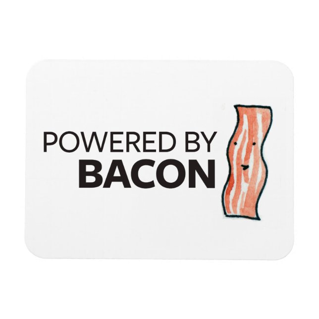 Imán Alimentado por Bacon (Horizontal)