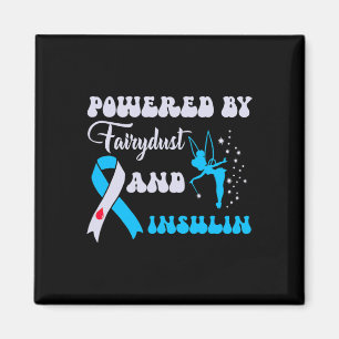 Imán Alimentado por Fairypolvo e Insulina Diabetes Awar