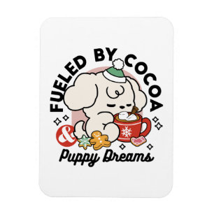 Imán Alimentado por los sueños de cacao y cachorro - Pe