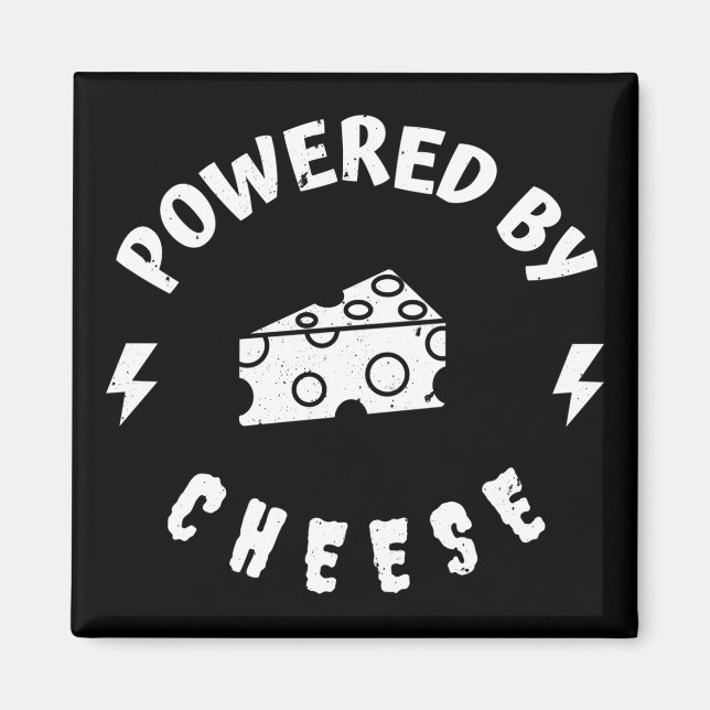 Imán Alimentado Por Queso (Frente)