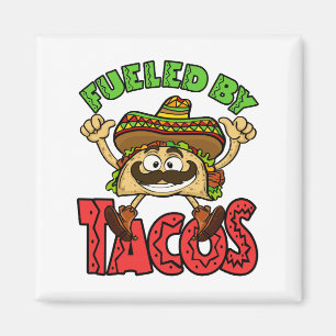 Imán Alimentado por Tacos Taco Lover
