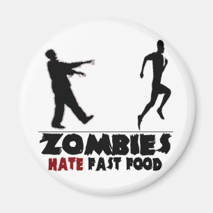 Imán Alimentos de preparación rápida de los zombis