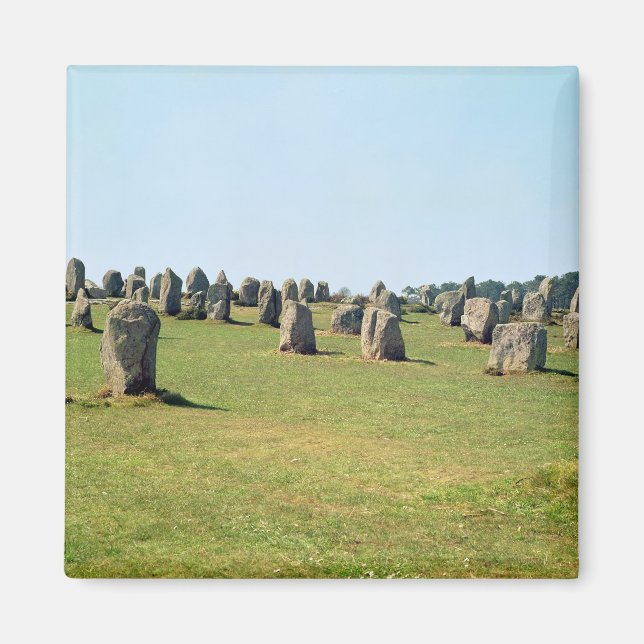 Imán Alineación de las piedras de pie, megalítica (Frente)