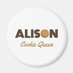 Imán Alison cookie queen