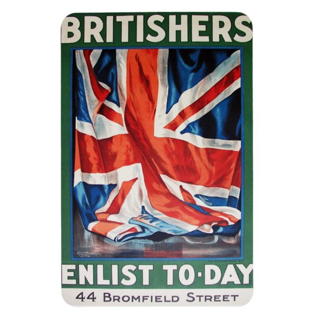 Imán alistamiento de britishers (Vertical)