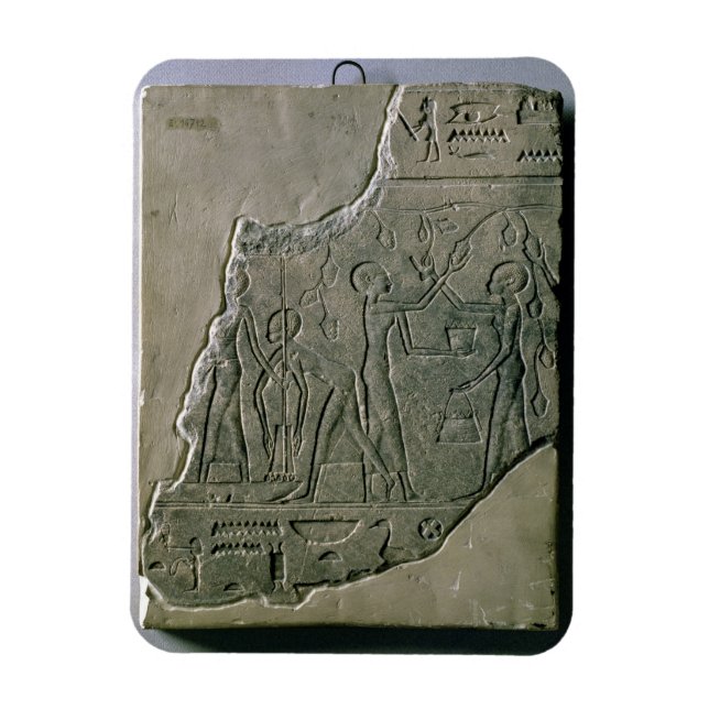 Imán Alivio de Bas de sacerdotes que recogen uvas, 26-3 (Vertical)
