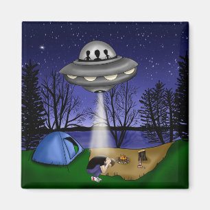 Imán Alivio de secuestro extraterrestre de OVNI