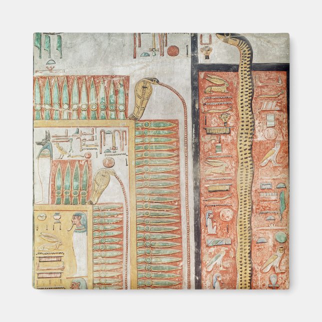 Imán Alivio que representa el camino que debe seguir el (Frente)