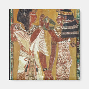 Imán Alivio que representa la colocación de Hathor de