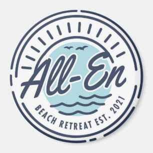 Imán All-En Beach Retreat Magnet