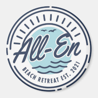 Imán All-En Beach Retreat Magnet
