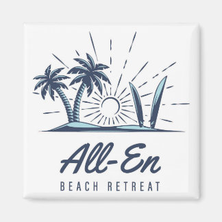 Imán All-En Beach Retreat Magnet 2