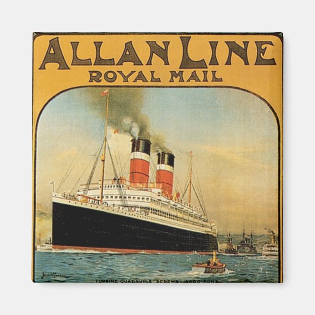 Imán Allan Line (Frente)