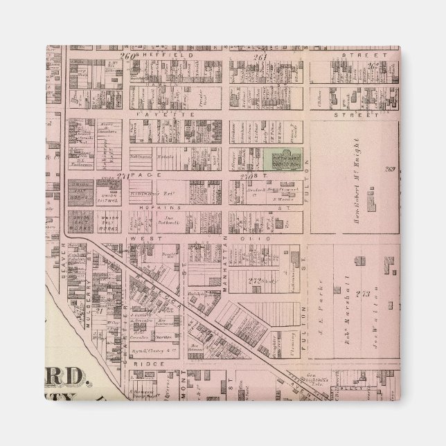 Imán Allegheny ward 5 (Frente)