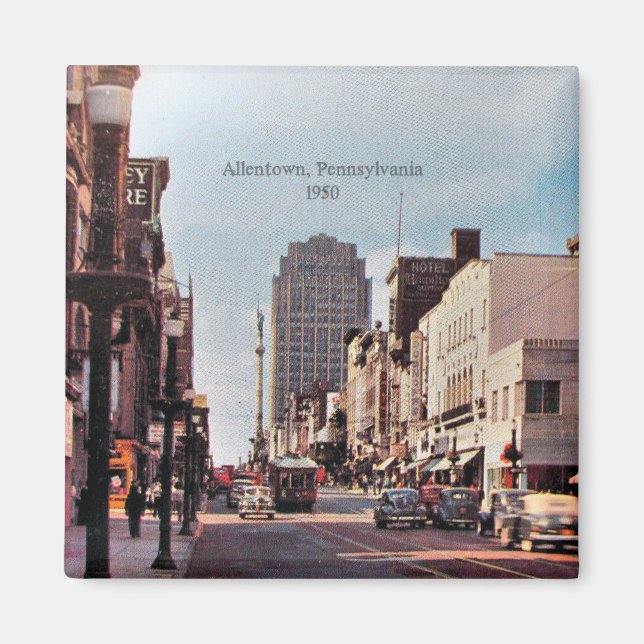 Imán Allentown, Pennsylvania, 1950, (Frente)