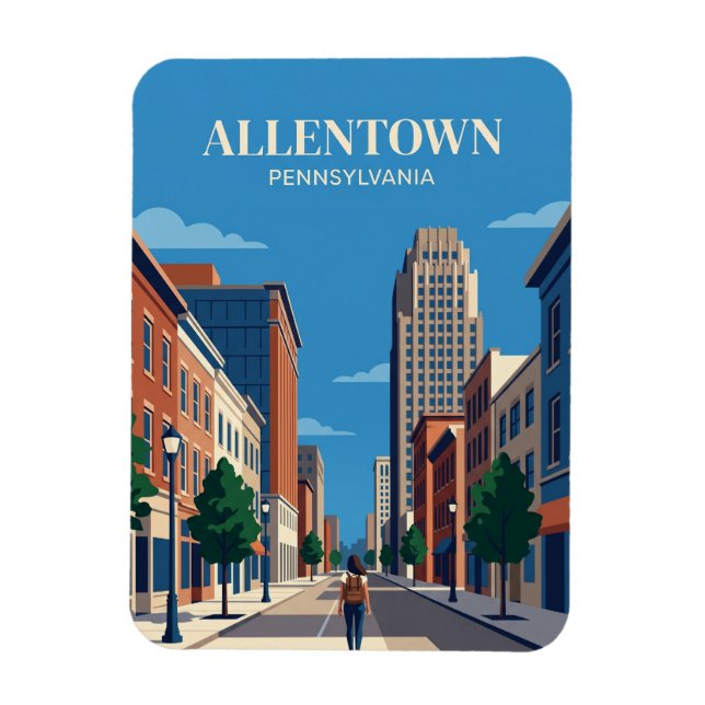Imán Allentown, Pensilvania, EE. UU. (Vertical)