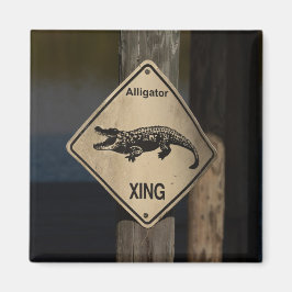 Imán Alligator Crossing Magnet