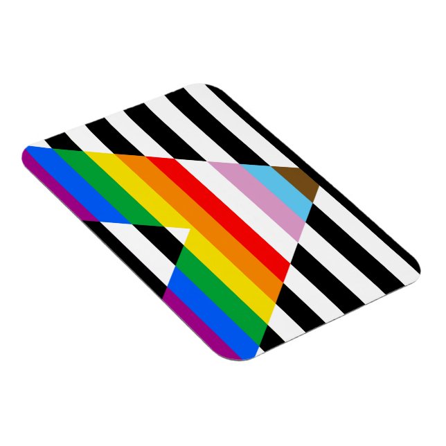 Imán Ally Progress Pride Flag (Lado Derecho)