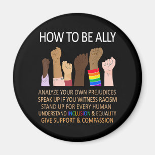 Imán Ally Proud Ally defiende la igualdad