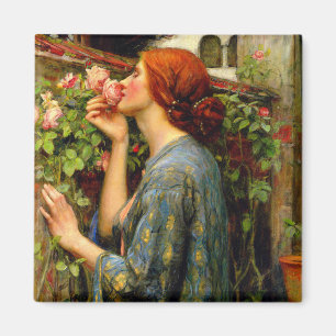 Imán Alma de la Rosa John William Waterhouse