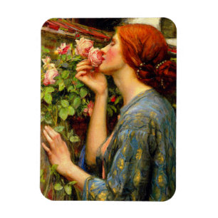 Imán Alma de la Rosa John William Waterhouse