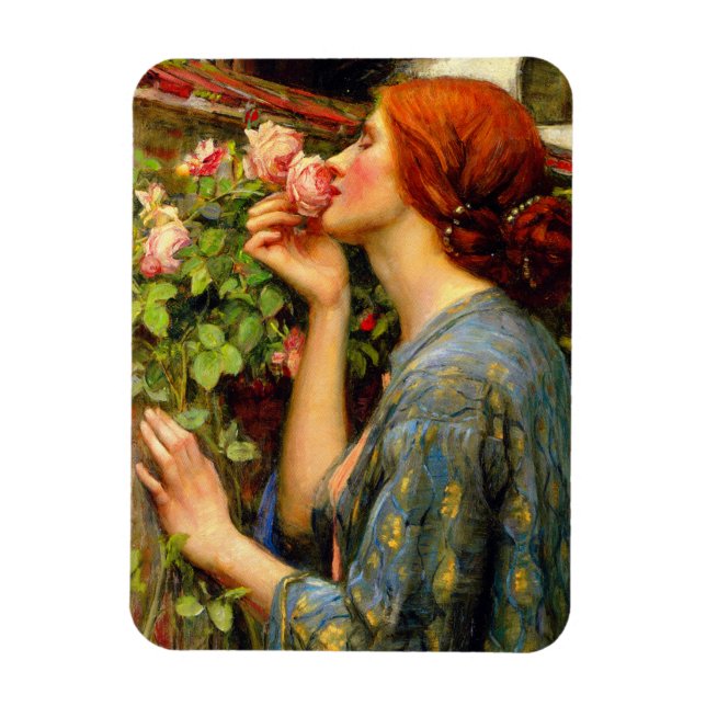Imán Alma de la Rosa John William Waterhouse (Vertical)