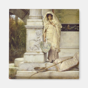 Imán Alma-Tadema Chica Pescador Romano, 1873