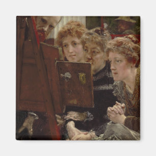 Imán Alma-Tadema el   al grupo de la familia, 1896