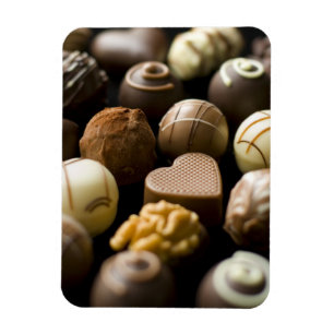 Imán Almendras garapiñadas deliciosas del chocolate