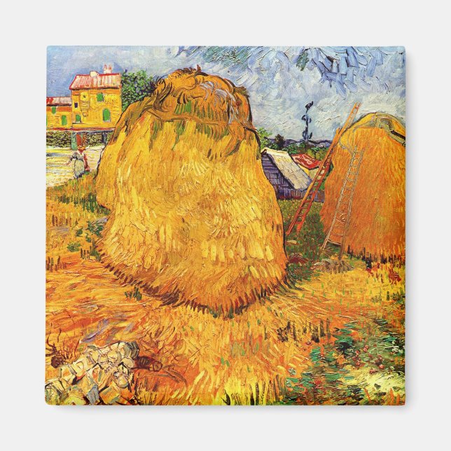 Imán Almiares en Provenza por Vincent van Gogh (Frente)