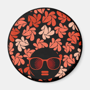 Imán Almohada Coral Afro Love