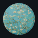 Imán Almond Blossom, Oil Painting, Vincent Van Gogh<br><div class="desc">Vincent Van Gogh,  February 1890
oil on canvas
post-impressionist oil painting depicting a flowering blooming almond tree with white flowers and green-blue branches against a muted teal background

sophisticated elegant fancy chic quirky boho stately eclectic bohemian maximalist fine modern classic art decor</div>