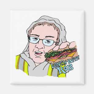 Imán ¡Almuerzo con Rob!