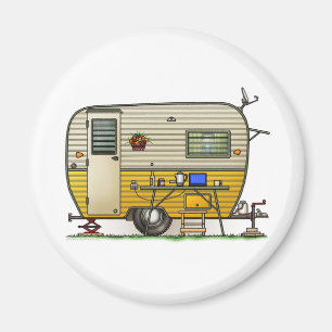 Imán Aloha Camper Trailer