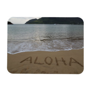 Imán Aloha en la playa de Kauai