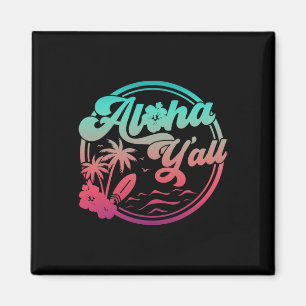 Imán Aloha Hawái Palma Tropical Isla Hawaiana Be