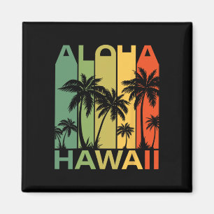 Imán Aloha Hawái Palma Tropical Isla Hawaiana Re