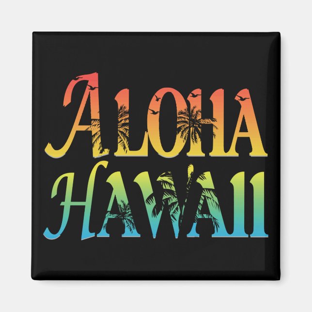 Imán Aloha Hawaii (Frente)