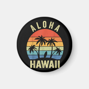 Imán Aloha Hawaii Hawaii Isla Shirt Palm Beach Surf