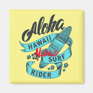 Imán Aloha Hawaii Surf Rider Thunder_Cove